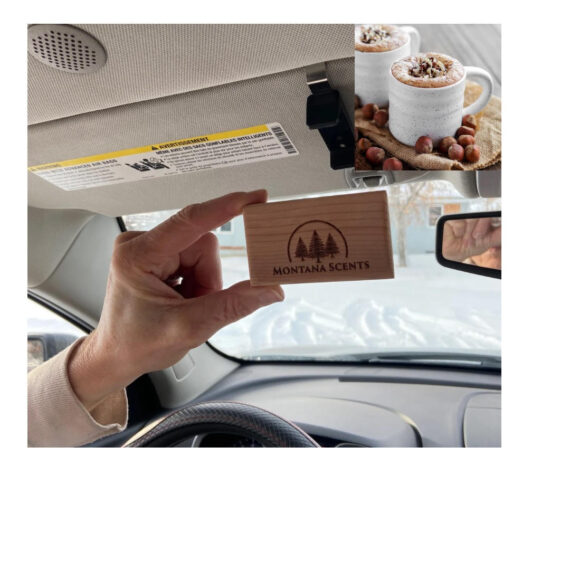 Montana Hot Butter Rum Car Air Freshener