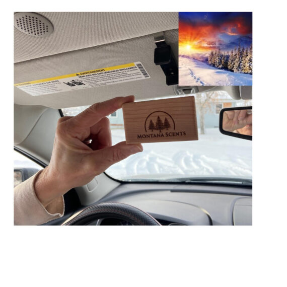 Montana Winter Dreams Car Air Freshener