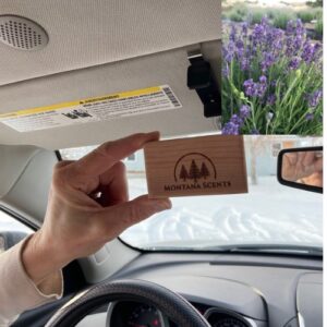 mountain lavender car air freshener