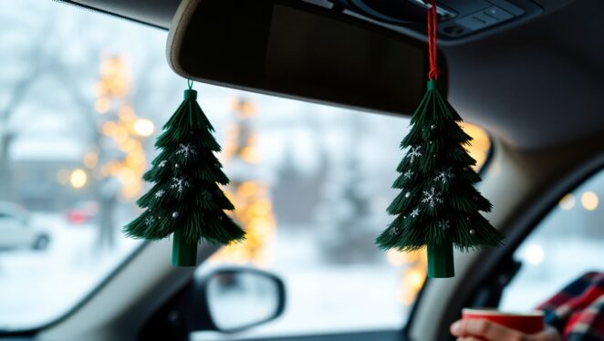 Christmas Tree Car Freshener: Bring Holiday Bliss on the Road Christmas Tree Car Freshener: Bring Holiday Bliss on the Road