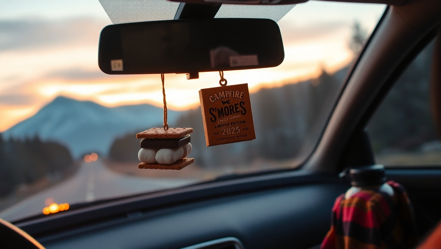 Capture the Magic: Why a Campfire Smores Car Air Freshener is Your Next Favorite Scent