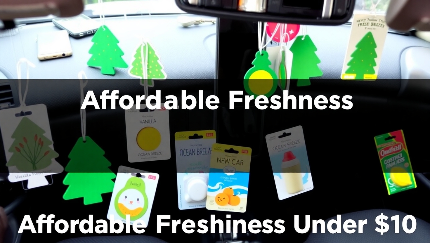 Big Freshness, Small Price: Discovering the Best Cheap Car Fresheners Under $10