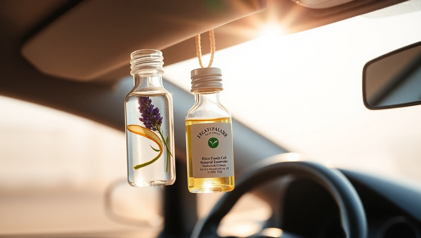 Natural Essential Oil Car Fresheners: A Safer, Smarter Way to Keep Your Car Smelling Amazing