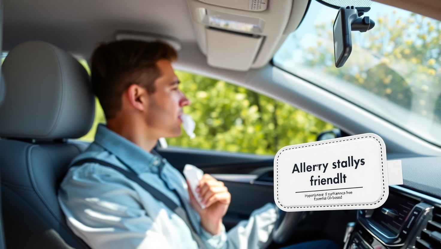 Breathe Easy on the Road: Your Guide to Allergy-Friendly Car Air Fresheners