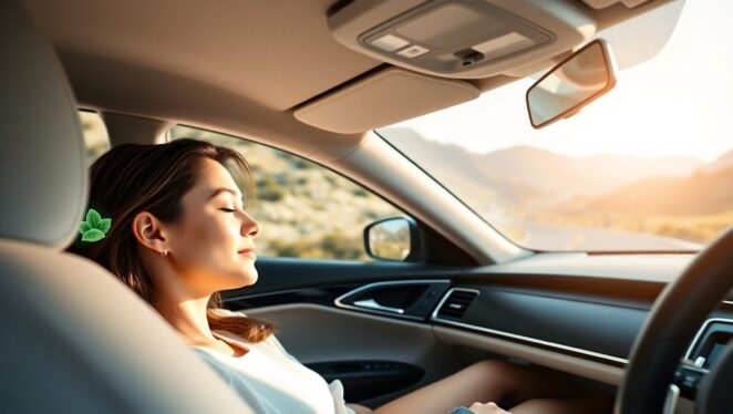 Peppermint Motion Sickness Scent: A Natural Remedy for a More Comfortable Drive Peppermint Motion Sickness Scent: A Natural Remedy for a More Comfortable Drive