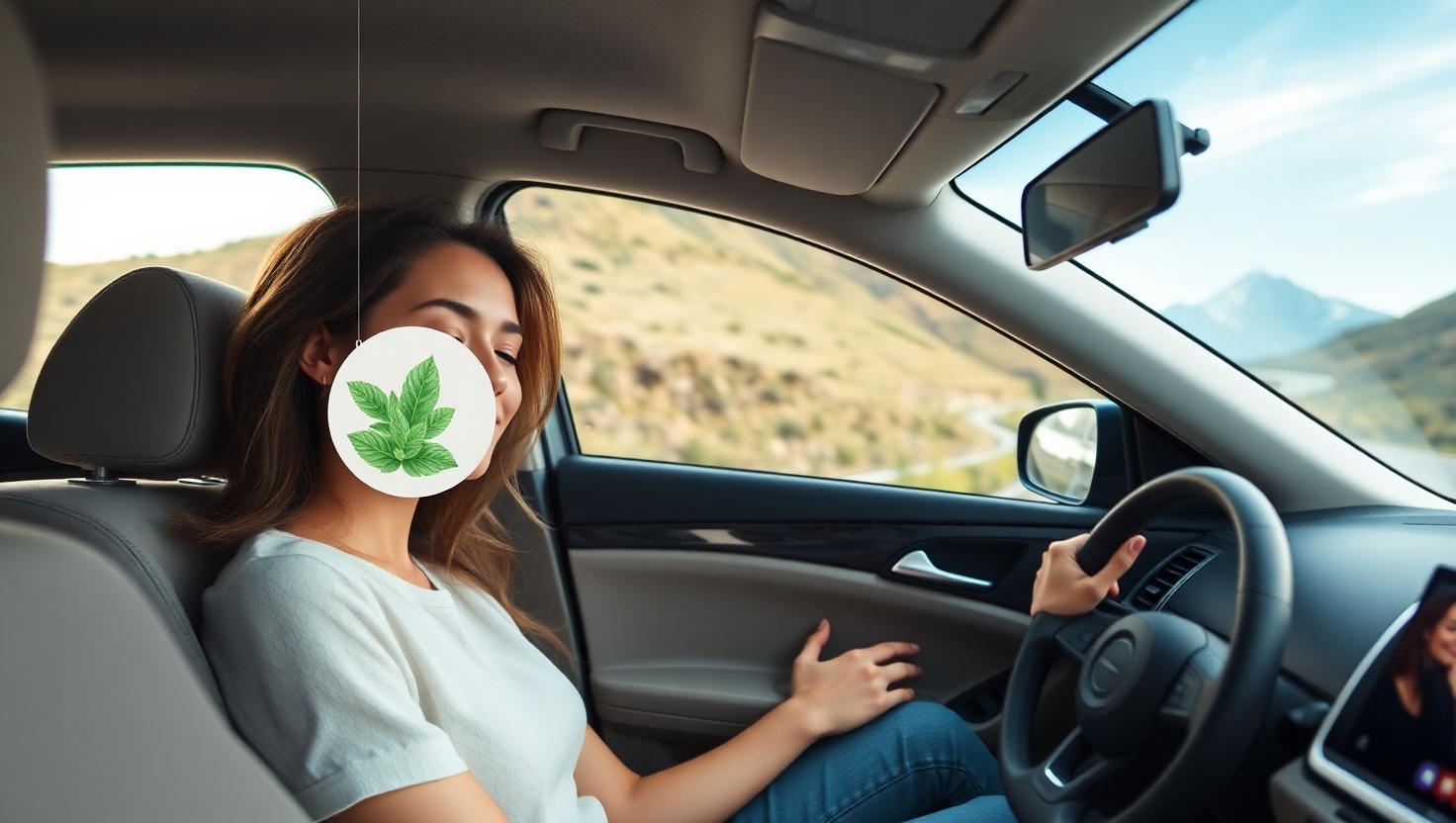 Peppermint Motion Sickness Scent: A Natural Remedy for a More Comfortable Drive