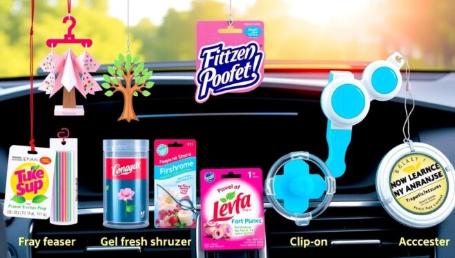 The Ultimate Showdown: Comparing Car Air Freshener Types for 2025