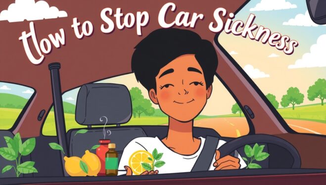 Your Secret Weapon for a Smoother Ride: How to Stop Car Sickness with Scents
