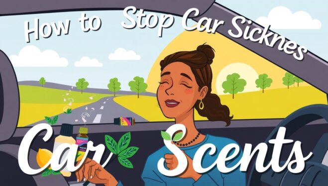 Your Secret Weapon for a Smoother Ride: How to Stop Car Sickness with Scents