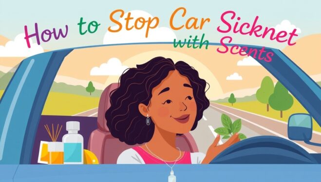 Your Secret Weapon for a Smoother Ride: How to Stop Car Sickness with Scents
