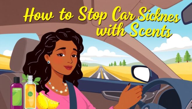 Your Secret Weapon for a Smoother Ride: How to Stop Car Sickness with Scents