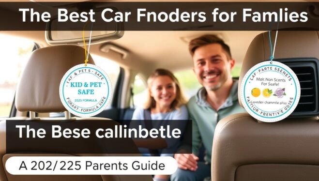 The Family Car Makeover: Finding the Best Car Freshener for Families in 2025