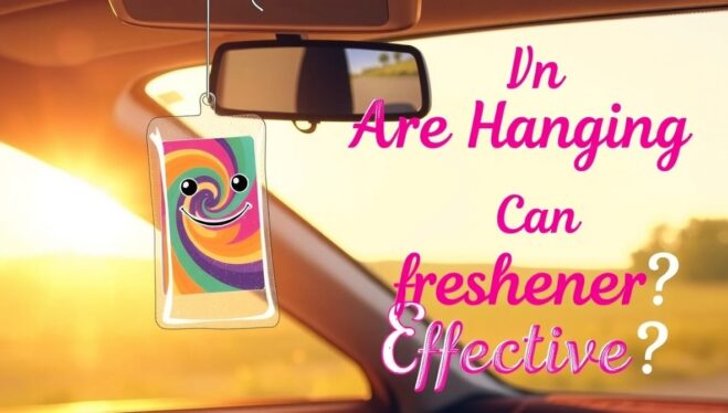 The Honest Answer: Is a Hanging Car Freshener Effective in 2025?