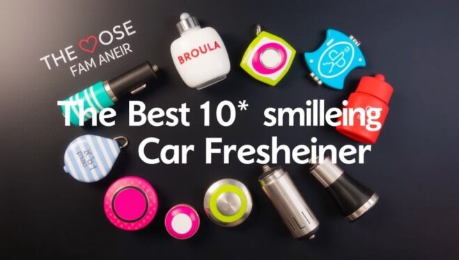 The Official 2025 Ranking: The Top 10 Best Smelling Car Fresheners