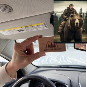 The Montanan Car Air Freshener