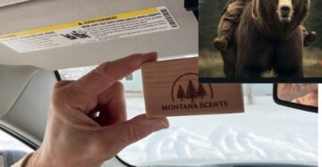 The Montanan Car Air Freshener
